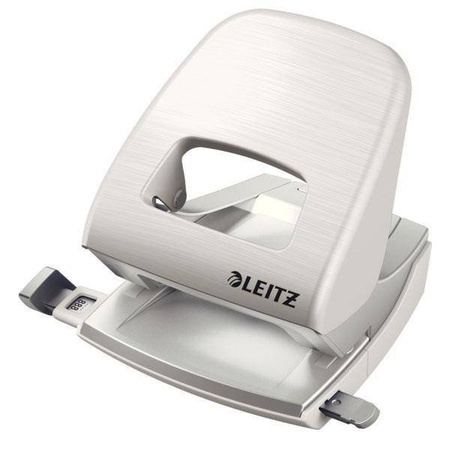 Dziurkacz z ogranicznikiem LEITZ STYLE 5006 50060004 biały 30 kart