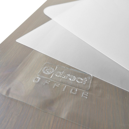 PODKŁAD 500X700MM D.RECT ANTYPOŚLIZGOWY PRZEZROCZYSTY PVC