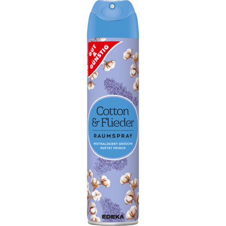 ODŚWIEŻACZ POWIETRZA SPRAY G&G BAWEŁNA &BEZ 300ML