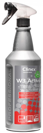 PREPARAT DO MYCIA SANITARIATÓW I ŁAZIENEK CLINEX W3 ACTIVE BIO 1L