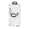 Kabel USB-C do USB-C Baseus Tungsten Gold, 100W,  2m (czarny)