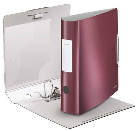 Segregator A4 polyfoam LEITZ STYLE 82mm 11080028 ciemno czerwony