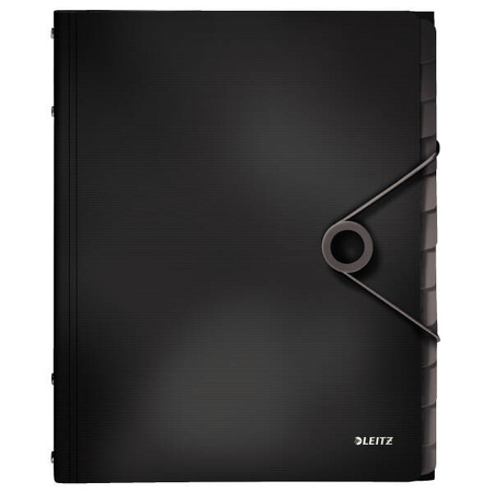 TECZKA SEGREGUJĄCA A4 LEITZ SOLID 45701095 CZARNY PP 12 PRZEKŁADEK