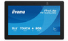 IIYAMA MONITOR 16 CALI TW1625LASC-B3PNR ANDROID 14,FHD,10PKT,450CD,2X2W,    4XUSB, 1XUSB-C,RJ45, MIC, RK3567, 4/32GB, LED LIGHTBAR, IISIGN2, NFC, 24/7