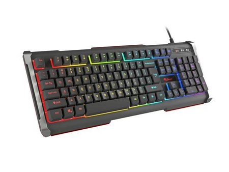 GENESIS KLAWIATURA DLA GRACZY RHOD 400 PODŚWIETLANA RGB