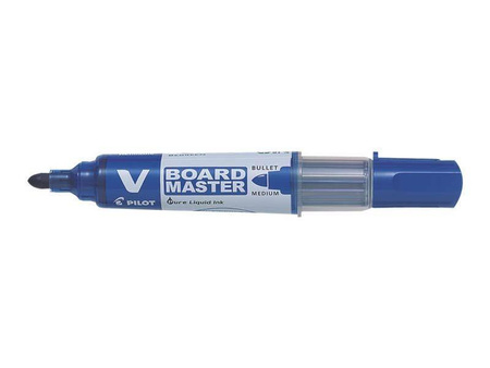 MARKER SUCHOŚCIERALNY PILOT V BOARD MASTER WBMA-VBM-M-L-BG NIEBIESKI OKRĄGŁA