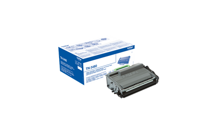 TONER ORYGINALNY BROTHER TN3480 CZARNY 8000 STRON