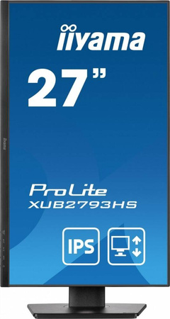 IIYAMA MONITOR 27 CALI XUB2793HS-B6 IPS,FHD,HDMI,DP,2X2W
