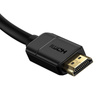KABEL HDMI 2.0 BASEUS, 4K 60HZ, 3D, HDR, 18GBPS, 5M (CZARNY)