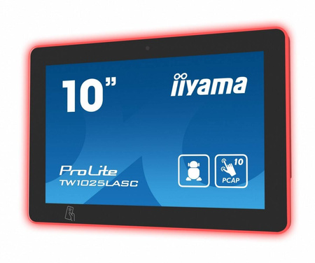 IIYAMA MONITOR 10 CALI TW1025ALASC B1PNR,10 PUNKTÓW DOTYKOWYCH IPS WIFI