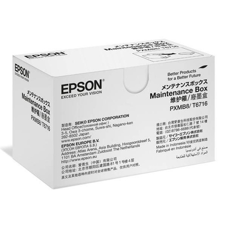 EPSON ORYGINALNY MAINTENANCE BOX C13T671600, EPSON WF-C5XXX, M52XX, M57XX