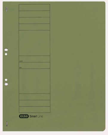 SKOROSZYT OCZKOWY A4 ELBA 100551872 ZIELONY KARTON 250 G/M²