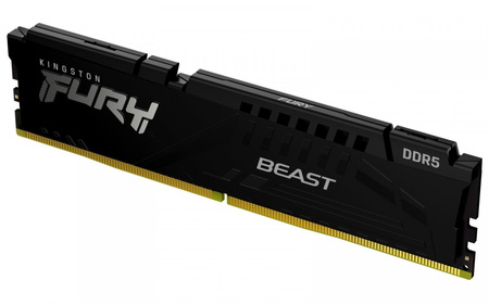 KINGSTON PAMIĘĆ DDR5 FURY BEAST 32GB(1*32GB)/6000 CL30 XMP CZARNA