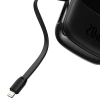 Powerbank BASEUS Qpow Pro 20000mAh 20W z kablem Lightning (czarny)