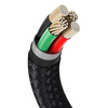 Kabel BASEUS Cafule USB-A-Lightning 1m (czarny)