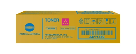 TONER ORYGINALNY KONICA MINOLTA TNP-92M AE1Y350 MAGENTA 4000 STRON