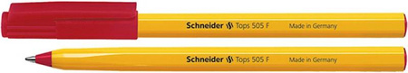 DŁUGOPIS SCHNEIDER TOPS 505 CZERWONY F