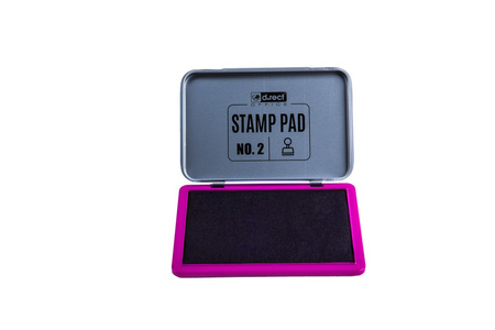 PODUSZKA DO STEMPLI 110X70MM D.RECT NO.2 FIOLETOWA