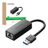ADAPTER SIECIOWY UGREEN CR111 USB 3.0 DO RJ45, GIGABIT ETHERNET (CZARNY)