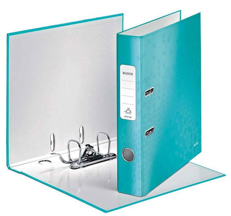 Segregator A4 laminowany LEITZ WOW 50mm 10060051 turkusowy