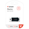 VERBATIM USB FLASH DISK, USB C A USB 3.2 GEN 1, 512GB, DUAL QUICKSTICK, SZARY, 30227, USB C, Z OCZKIEM NA BRELOK