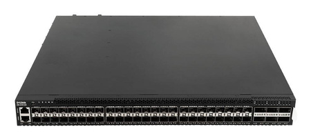 D-LINK PRZEŁĄCZNIK ZARZĄDZALNY SWITCH DXS-3610- 54S/SI/E 48 X 1/10GBE SFP/SFP+ PORTS AND 6 X 40/100GBE QSFP+/QSFP28 PORTS L3 STACKABLE