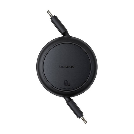 KABEL USB BASEUS FREE2PULL MINI USB-C DO USB-C, 60W, 1, (CZARNY)