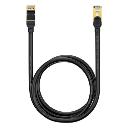 KABEL SIECIOWY BASEUS ETHERNET RJ45, 10GBPS, 3M (CZARNY)