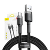 Kabel BASEUS Cafule USB-A-USB-C 2m (szaro-czarny)