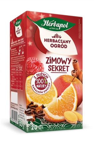 HERBATA ZIMOWY SEKRET HERBAPOL HERBACIANY OGRÓD 20 TOREBEK