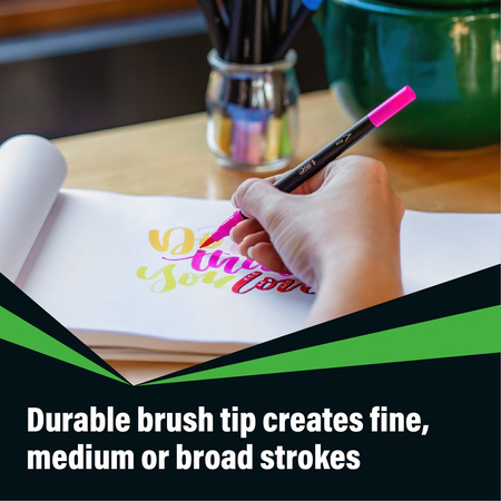 PISAKI DWUSTRONNE BIC INTENSITY DUAL TIP PASTEL 989695 MIX*12