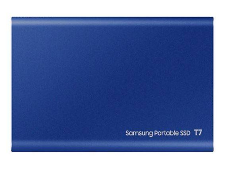 SAMSUNG DYSK SSD PORTABLE T7 1TB USB 3.2 GEN.2 BLUE