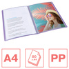 ALBUM OFERTOWY A4 ESSELTE COLOUR'BREEZE 628442 LAWENDOWY PLASTIK 40 KOSZULEK