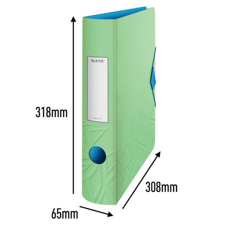 SEGREGATOR A4 LEITZ 180° ACTIVE URBAN CHIC 82 MM 11170050 ZIELONY