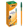 Długopis BIC ORANGE 1199110113 zielony 0.7mm pomarańczowa obudowa