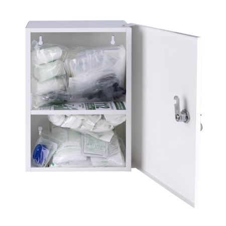 APTECZKA PRZEMYSŁOWA DONAU SAFETY "30.2" +A BIAŁA METALOWA SZAFKA