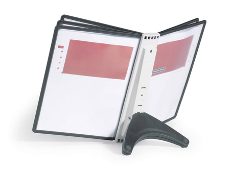 SYSTEM PREZENTACYJNY Z 5 PANELAMI A4 DURABLE SHERPA SOHO TABLE 554001 CZARNY