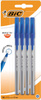DŁUGOPIS BIC ROUND STIC EXACT 932857 NIEBIESKI 0.7MM BLISTER 4SZT