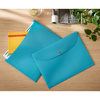TECZKA KOPERTOWA A4 LEITZ COSY 47090089 AKSAMITNY SZARY PP 2 PRZEGRÓDKI 3SZT
