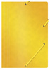 TECZKA Z GUMKĄ A4 OFFICE PRODUCTS ŻÓŁTA PRESZPAN 390GSM