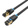 KABEL SIECIOWY CAT8 SSTP VENTION IKABG RJ45 ETHERNET 40GBPS 1,5M CZARNY