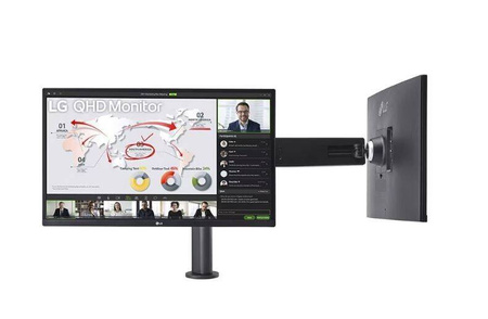LG ELECTRONICS MONITOR 27QP88DP-BS 27 CALI QHD ERGO DUAL
