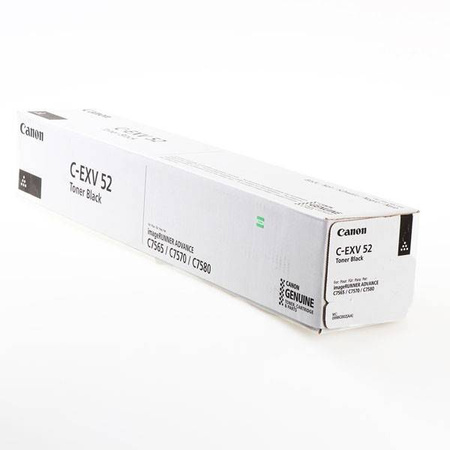 CANON ORYGINALNY TONER CEXV52, BLACK, 82000S, 0998C002, CANON IRC7565I, IRC7570I, IRC7580I, O