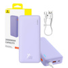 POWERBANK BASEUS AIRPOW 20000MAH 20W (FIOLETOWY)