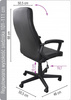 FOTEL BIUROWY OFFICE PRODUCTS CRETE CZARNY