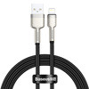 Kabel BASEUS Cafule USB-A-Lightning 1m (czarny)