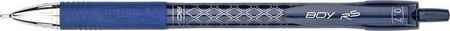 Długopis automatyczny z gumowym uchwytem RYSTOR BOY PEN RS 454-002 niebieski 0.7mm