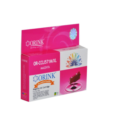 TUSZ ZAMIENNY ORINK CLI571X 0333C001 MAGENTA 10,8ML