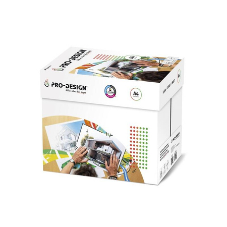 PAPIER SATYNOWANY A4 90G PRO-DESIGN FSC BIAŁY 168CIE A++ 500ARK