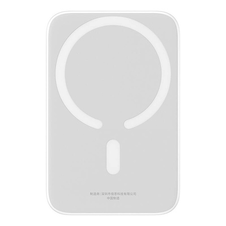 Powerbank magnetyczny Baseus Magnetic Mini 6000mAh 20W MagSafe (biały)